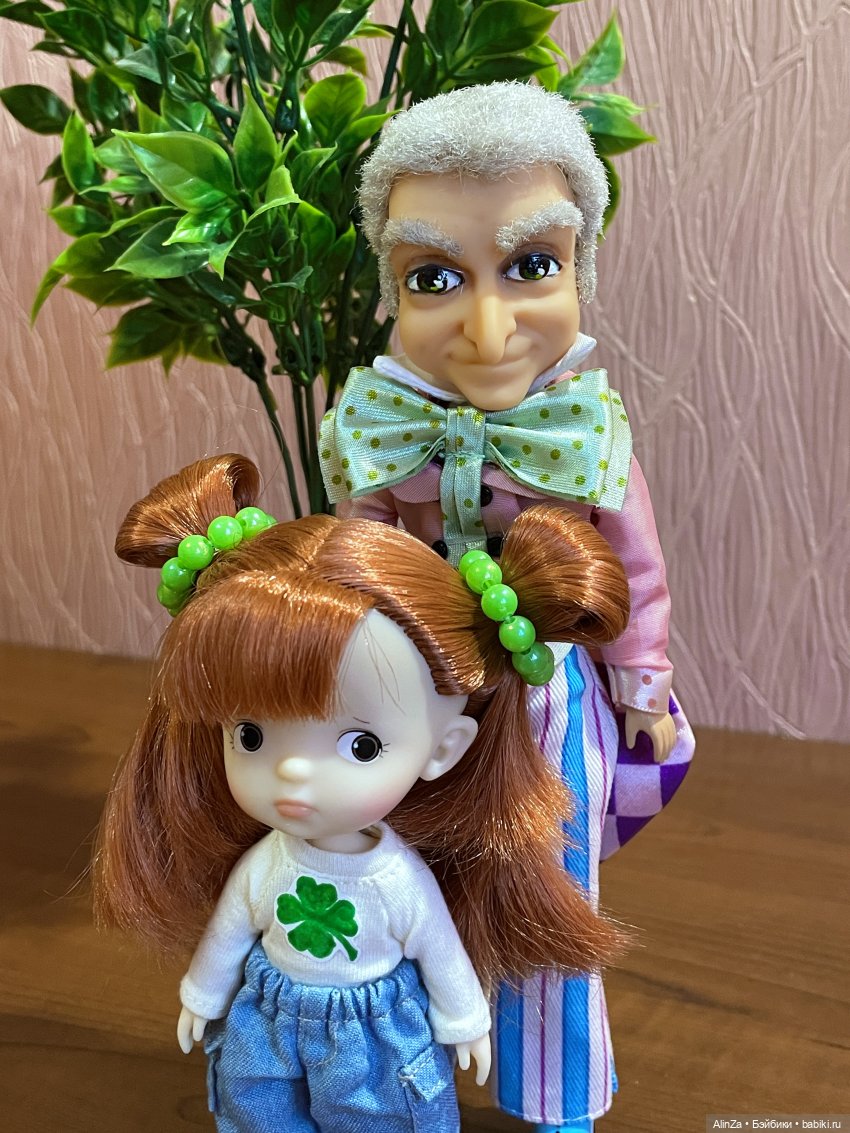Лепрекон и его внучка — Азиатские виниловые куклы (разное): Китай