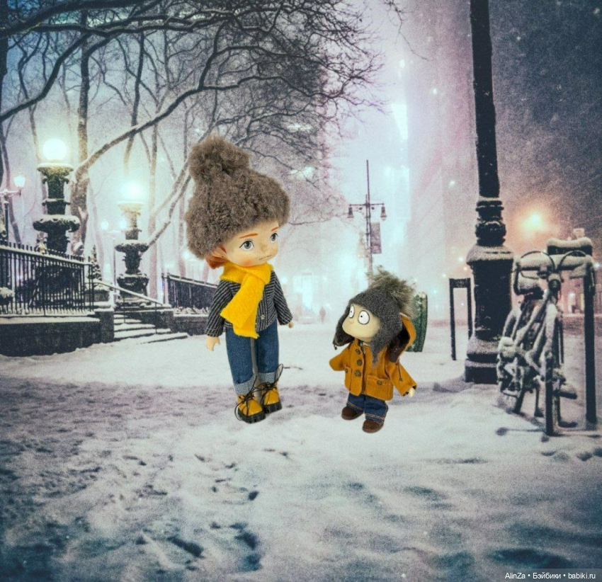 Рождественская сказка — Кукольные фотоистории и сериалы: комиксы