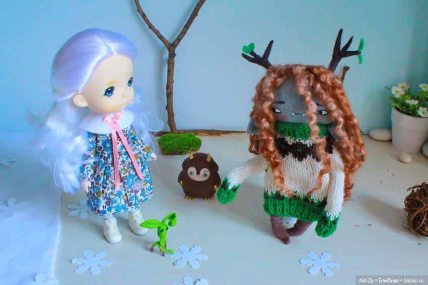 Весна, она какая — Куклы Xiaomi Monst (Сяоми) и Pipitom: шарнирные (фото 7)