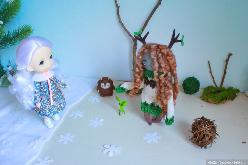 Весна, она какая — Куклы Xiaomi Monst (Сяоми) и Pipitom: шарнирные (фото 5)