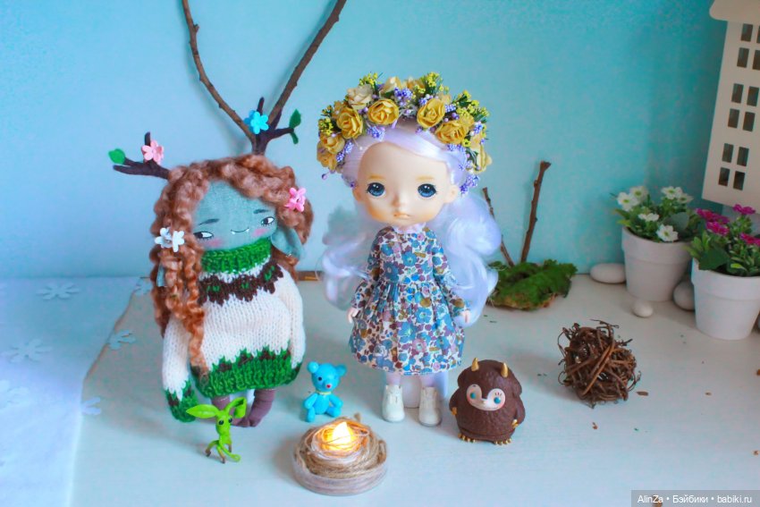 Весна, она какая — Куклы Xiaomi Monst (Сяоми) и Pipitom: шарнирные