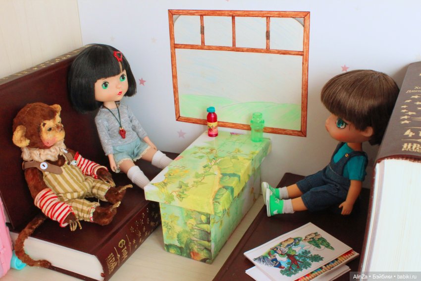 Книжный поезд — Азиатские виниловые куклы (разное): Китай