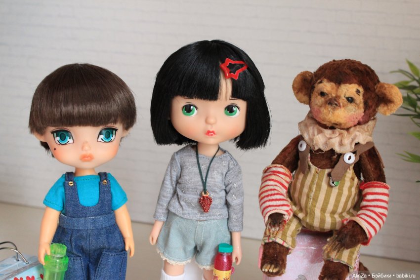 Книжный поезд — Азиатские виниловые куклы (разное): Китай