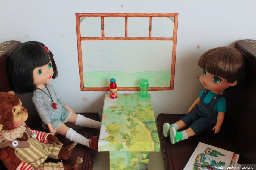 Книжный поезд — Азиатские виниловые куклы (разное): Китай