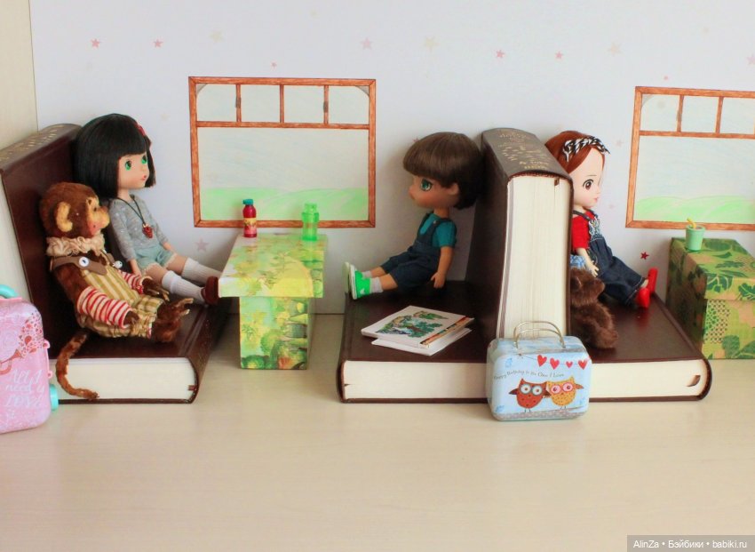 Книжный поезд — Азиатские виниловые куклы (разное): Китай