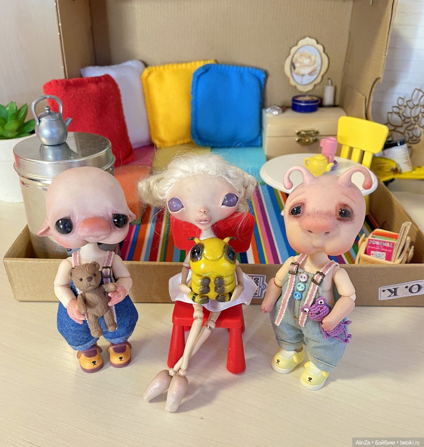 Вам посылка! 📦 — Авторские работы в частных коллекциях: домашние фото кукол и игрушек