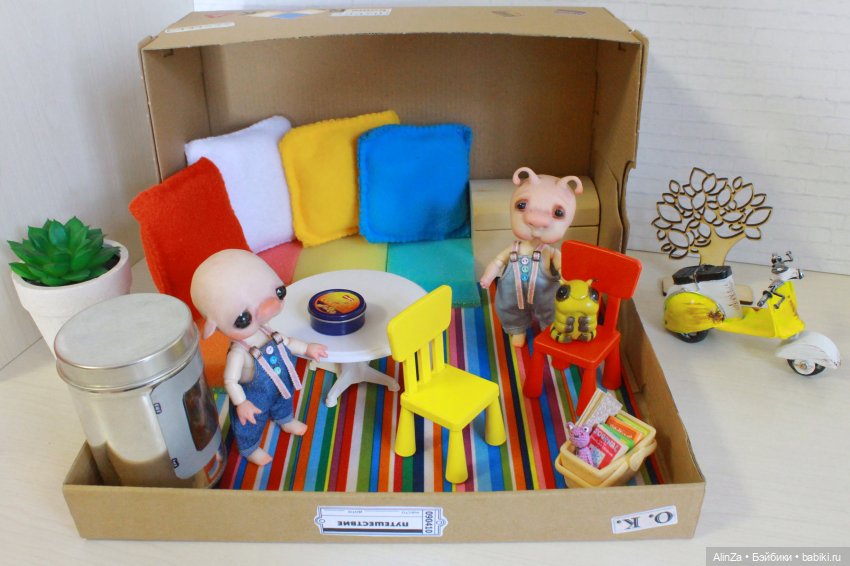 Вам посылка! 📦 — Авторские работы в частных коллекциях: домашние фото кукол и игрушек