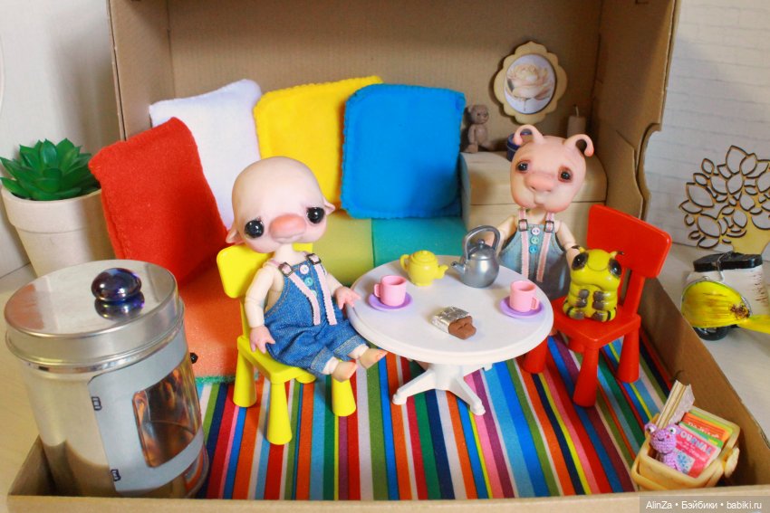 Вам посылка! 📦 — Авторские работы в частных коллекциях: домашние фото кукол и игрушек