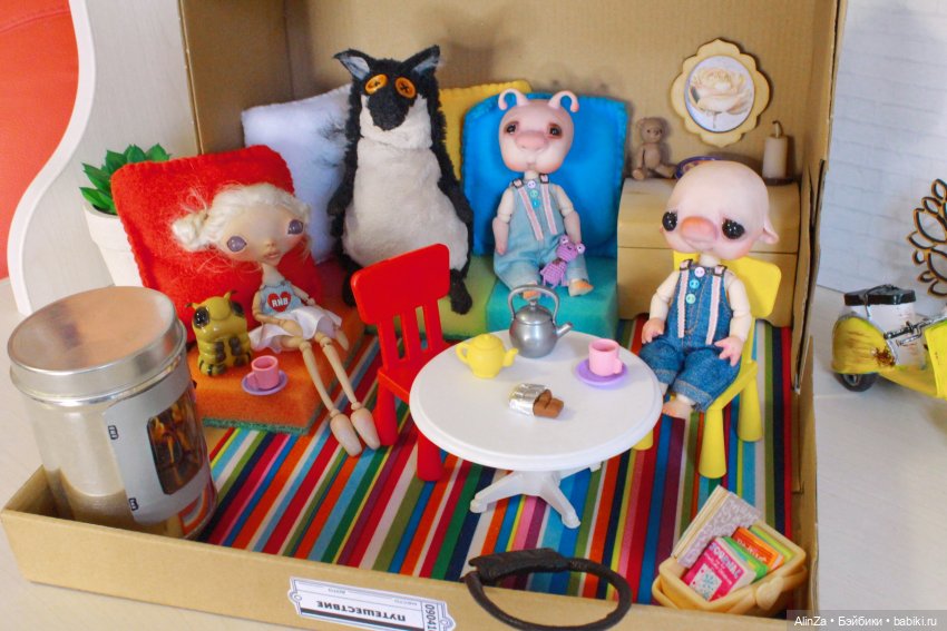 Вам посылка! 📦 — Авторские работы в частных коллекциях: домашние фото кукол и игрушек