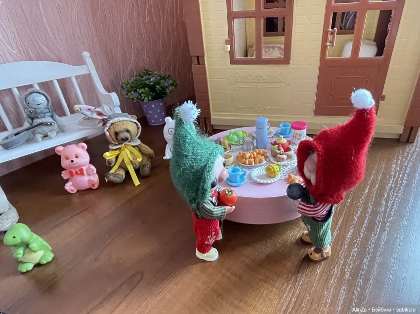 Праздник в Муми-доле — Домашние фото авторских игрушек: Тедди