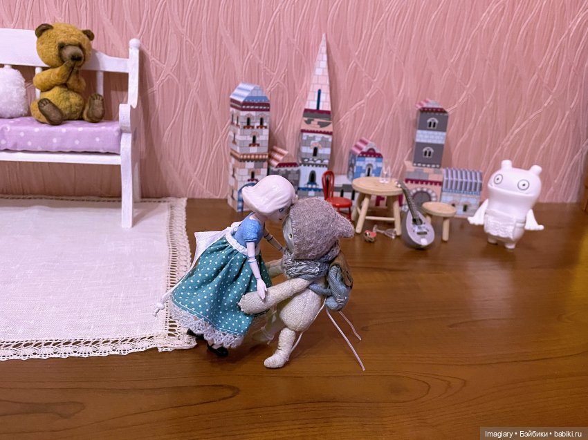 «Любовь и бедность» — Домашние фото авторских игрушек: Тедди