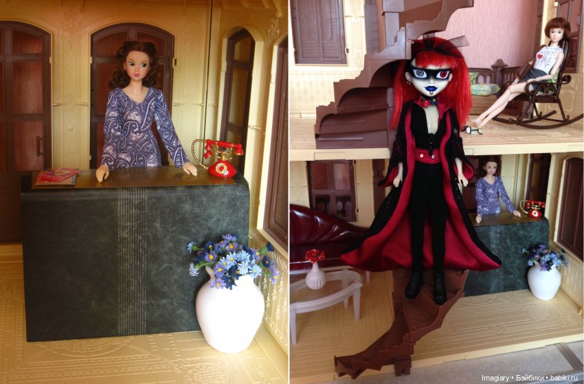 История старого дома — Мебель для кукол и домиков: фото