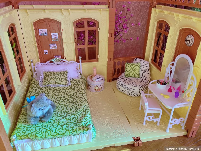 Домик для мамы и дочки — Румбоксы и кукольные интерьеры: фото (фото 5)