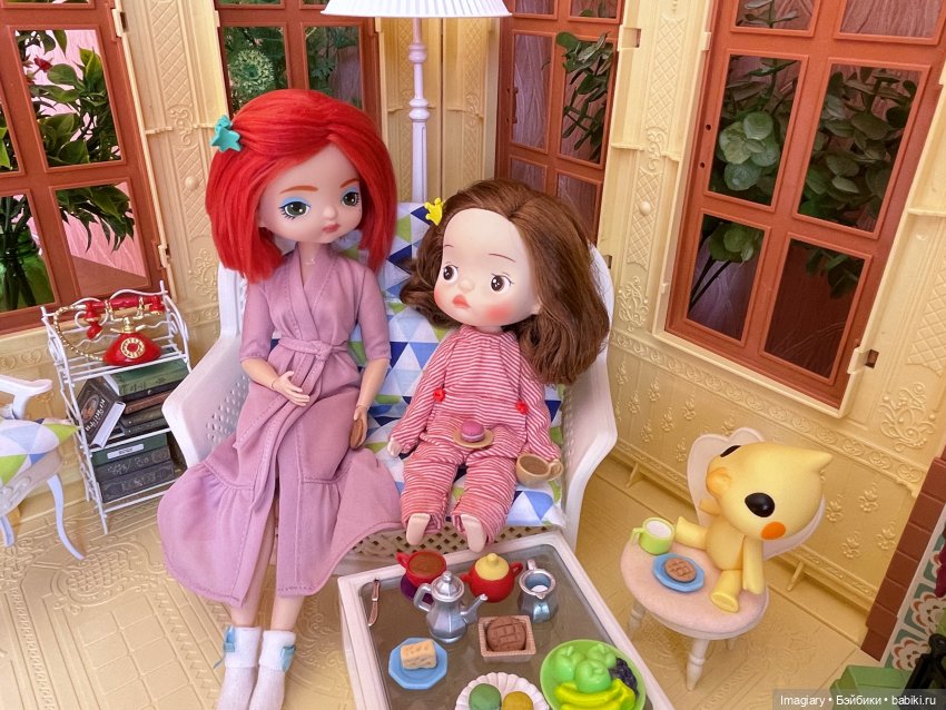 Домик для мамы и дочки — Румбоксы и кукольные интерьеры: фото (фото 8)