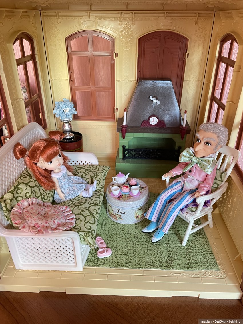 Домик для мамы и дочки — Румбоксы и кукольные интерьеры: фото