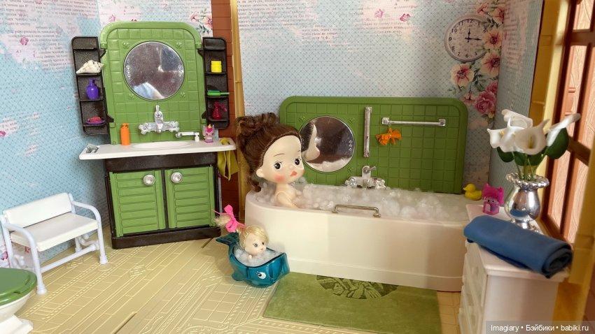 Домик для мамы и дочки — Румбоксы и кукольные интерьеры: фото