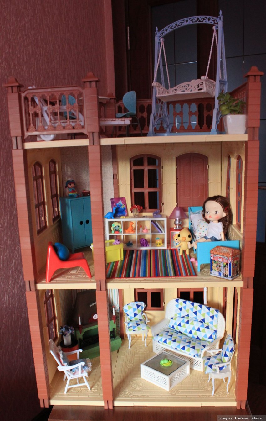 Домик для мамы и дочки — Румбоксы и кукольные интерьеры: фото