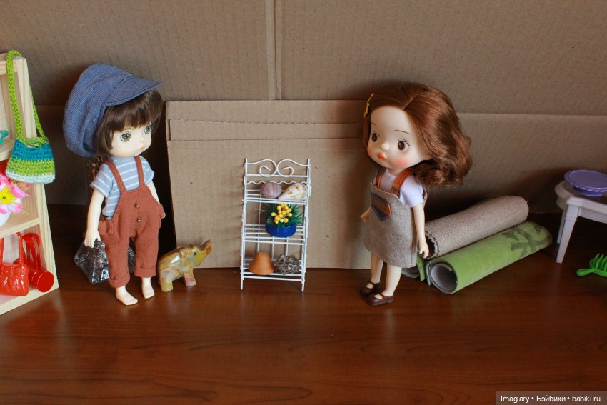 Домик для мамы и дочки — Румбоксы и кукольные интерьеры: фото (фото 10)