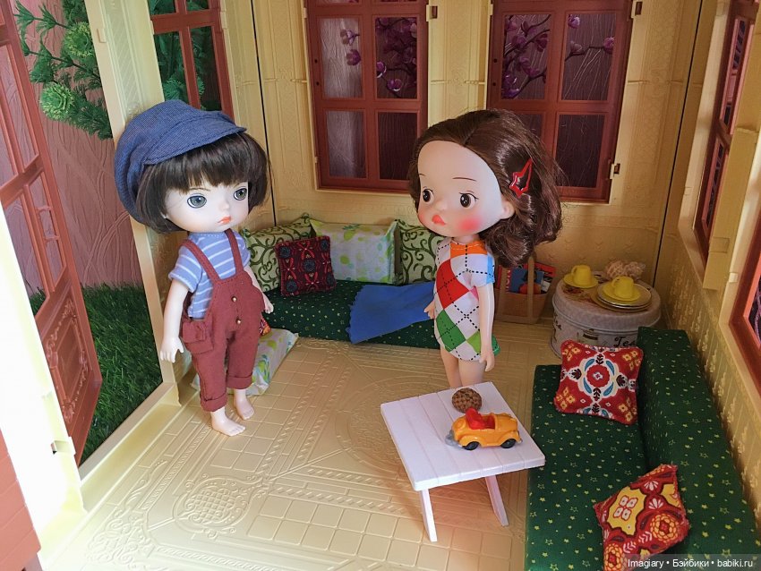 Домик для мамы и дочки — Румбоксы и кукольные интерьеры: фото (фото 4)