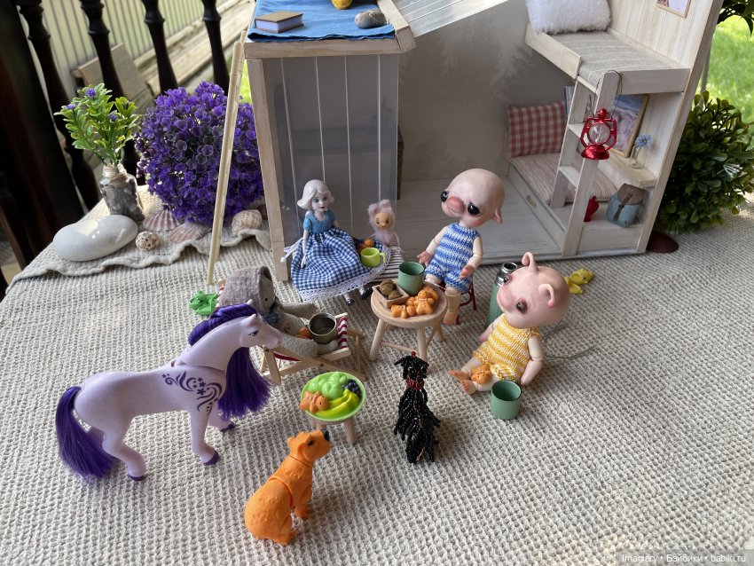 Домик на песчаной косе — Домашние фото авторских игрушек: Тедди (фото 8)