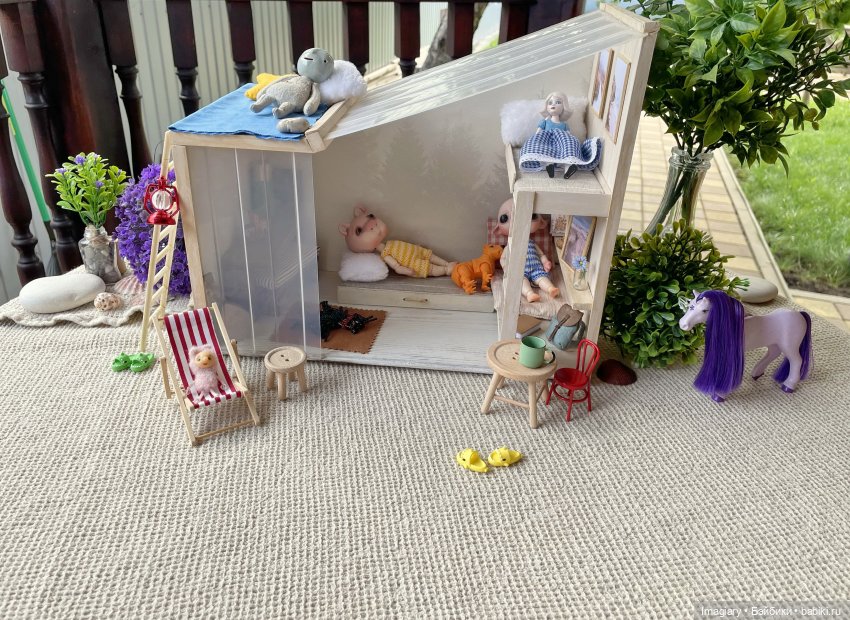 Домик на песчаной косе — Домашние фото авторских игрушек: Тедди (фото 10)