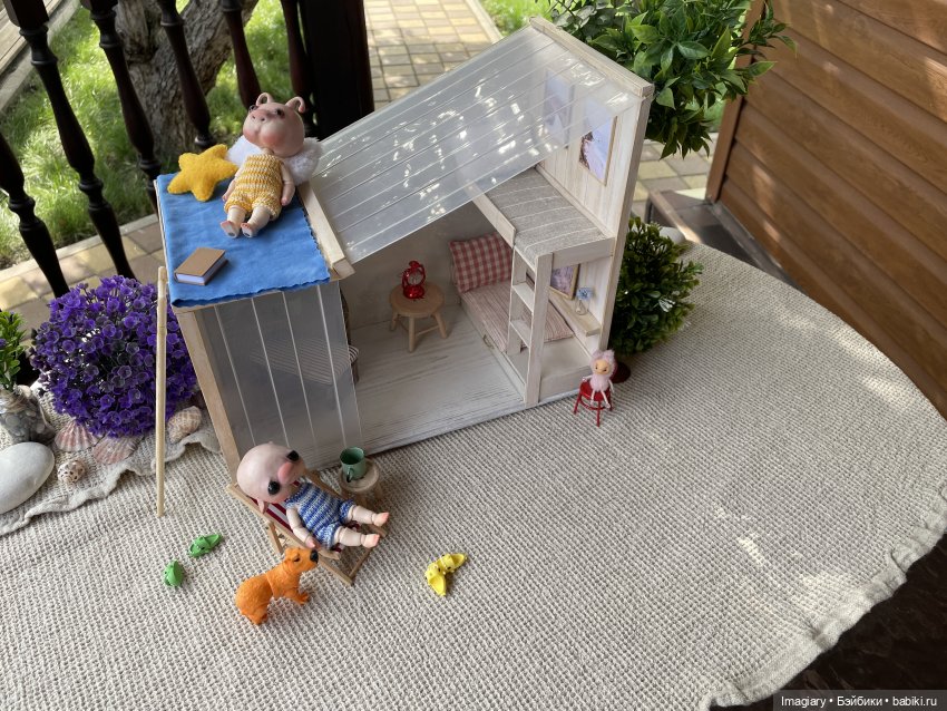 Домик на песчаной косе — Домашние фото авторских игрушек: Тедди (фото 6)