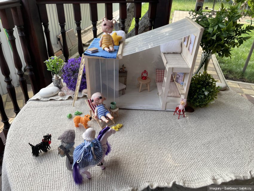 Домик на песчаной косе — Домашние фото авторских игрушек: Тедди (фото 7)
