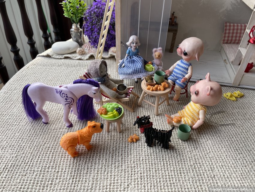 Домик на песчаной косе — Домашние фото авторских игрушек: Тедди (фото 9)