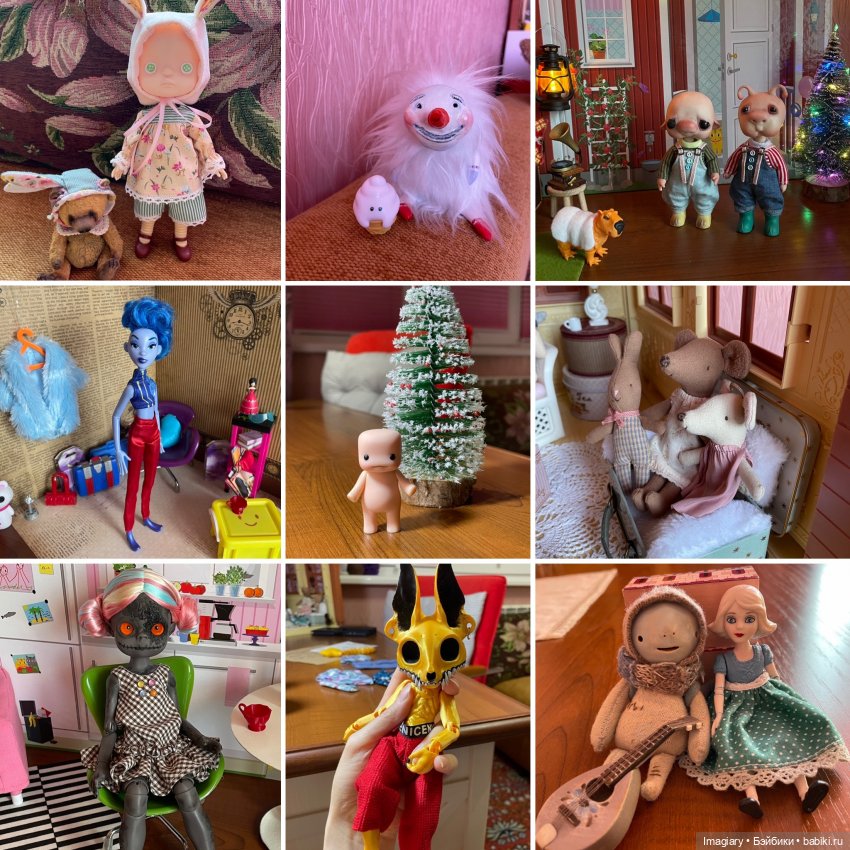 Мой кукольный 2025-й — Домашние коллекции кукол: фото собраний