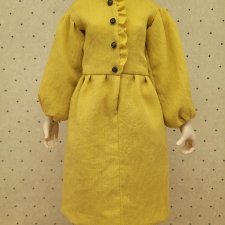 Гочичное платье для кошек ufdoll 1/4 и схожих bjd