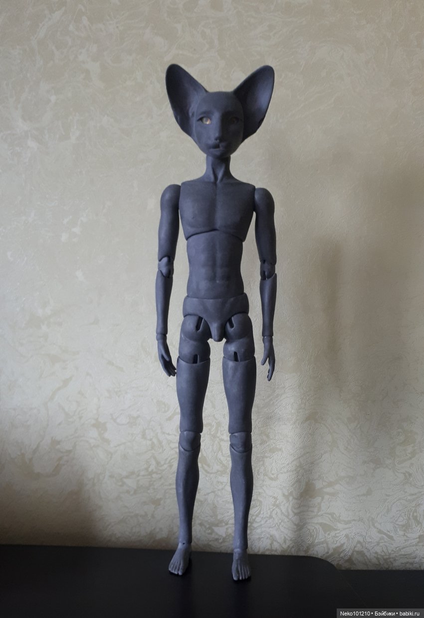 Первая самодельная кукла — Авторские шарнирные куклы своими руками: лепка (фото 4)