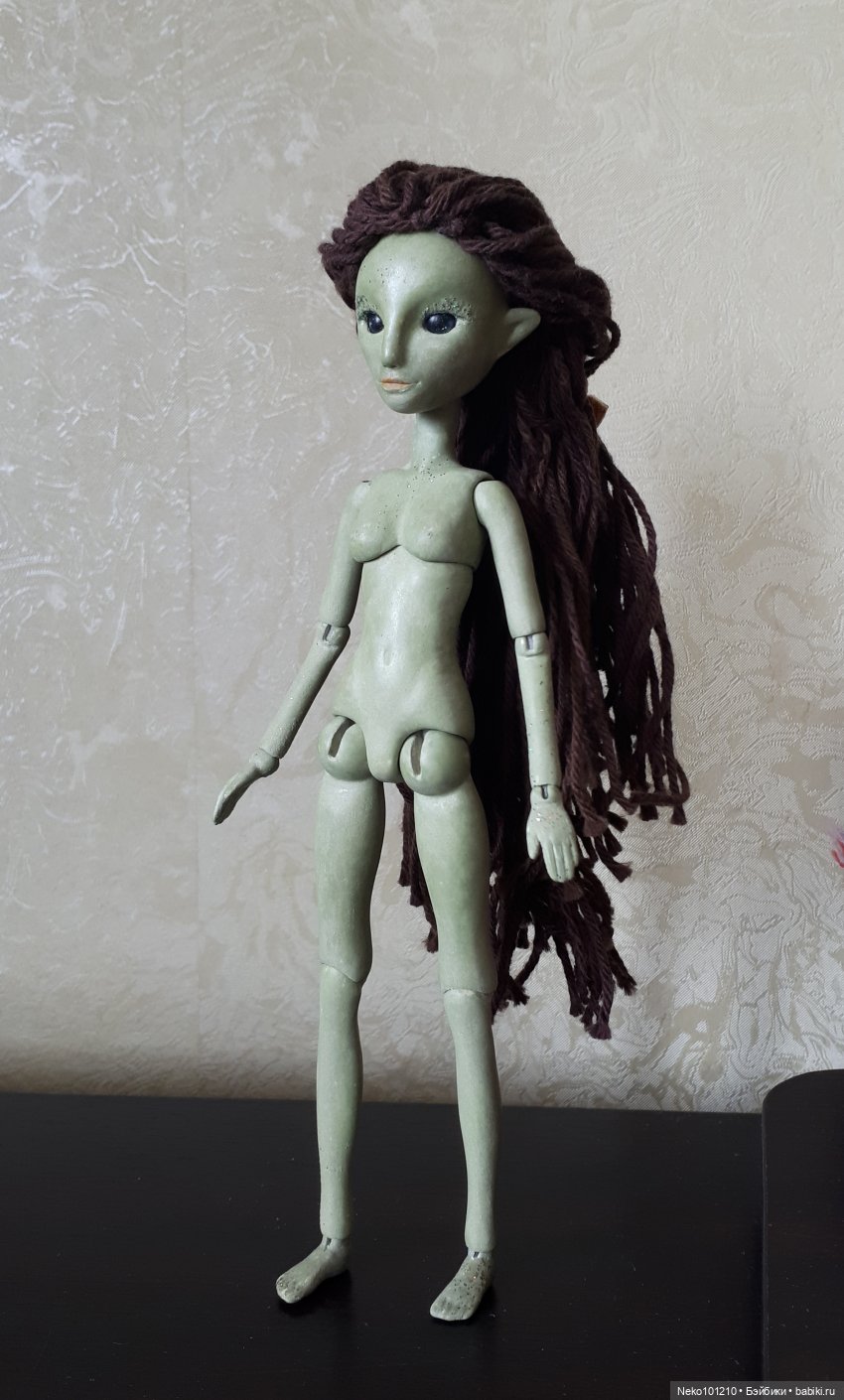 Маленькая лесная фея | Бэйбики Маленькая лесная фея — Авторские шарнирные куклы своими руками: лепка
