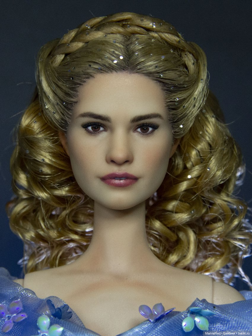 Marina Red | Бэйбики Marina Red — Делаю макияж на заказ: роспись БЖД (фото 3)