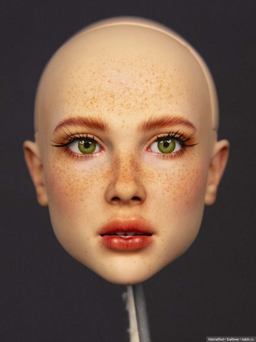 Marina Red | Бэйбики Marina Red — Делаю макияж на заказ: роспись БЖД