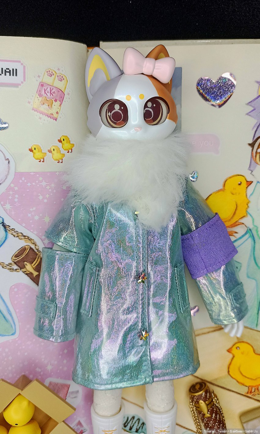 Обзор на шарнирную куклу-кошечку Tang от Come4Free & Come4Arts (фото 2)