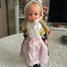 Винтажная немецкая кукла