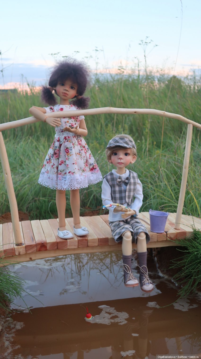 "Тоби приехал" или "Куклы на рыбалке. Как оно было"