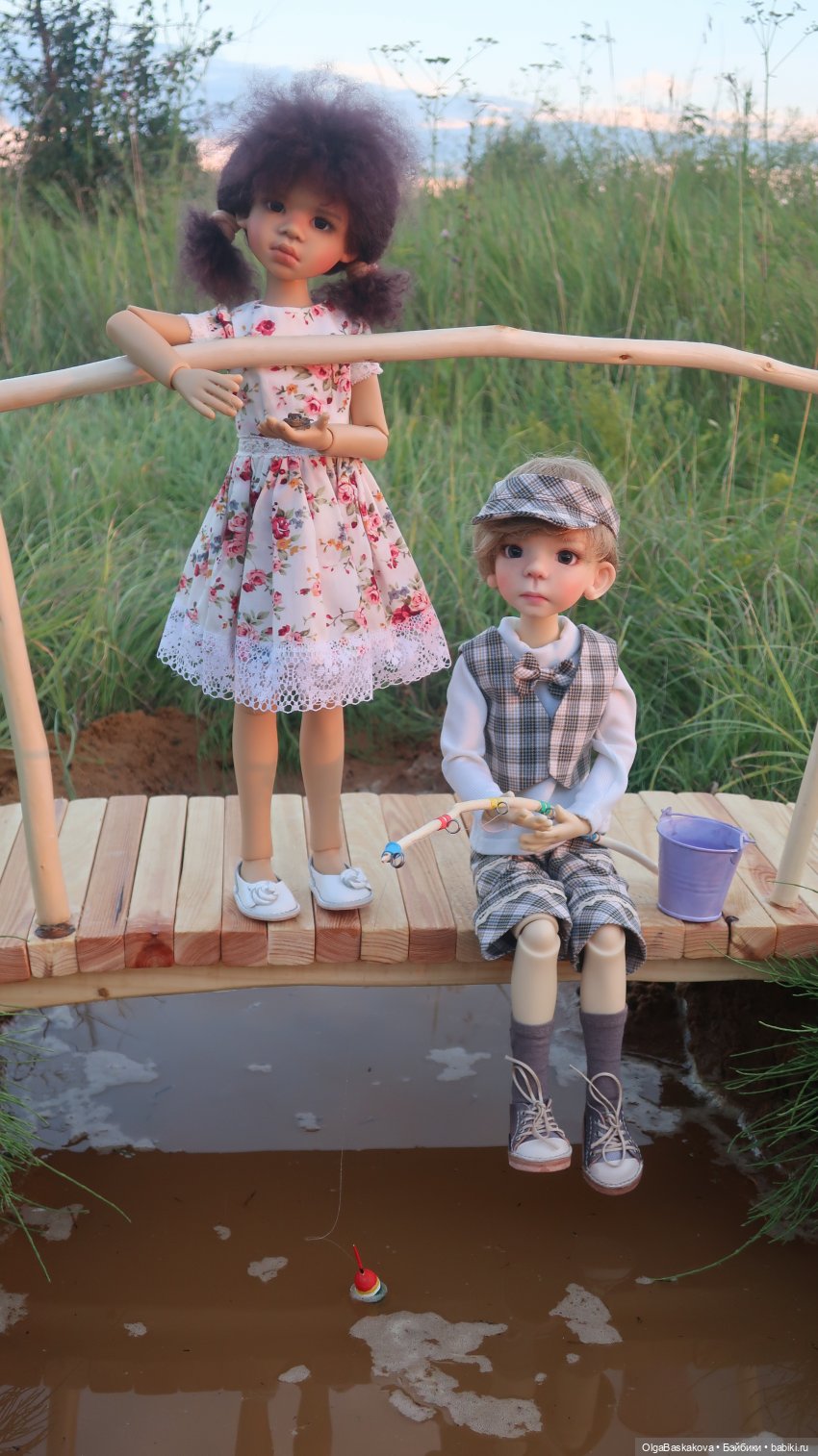 "Тоби приехал" или "Куклы на рыбалке. Как оно было"