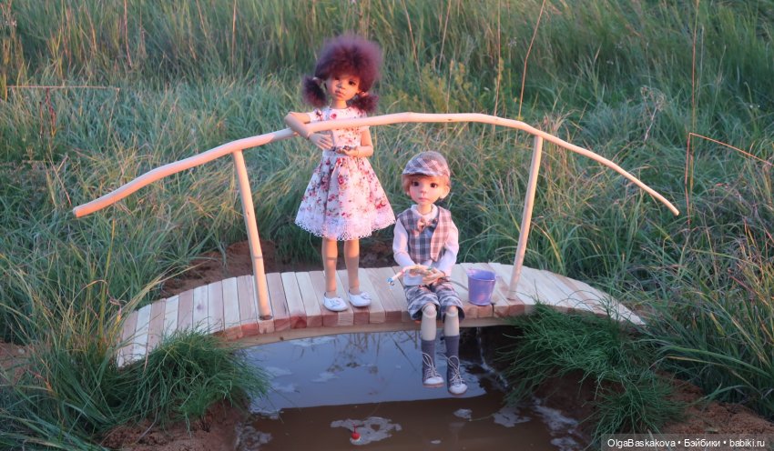 "Тоби приехал" или "Куклы на рыбалке. Как оно было"