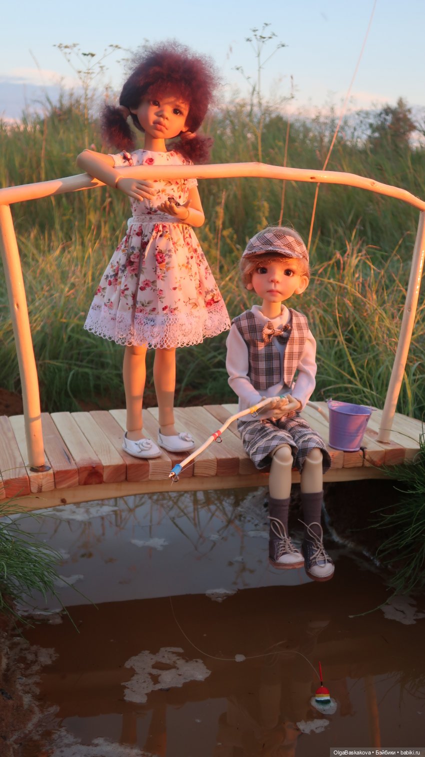 "Тоби приехал" или "Куклы на рыбалке. Как оно было"