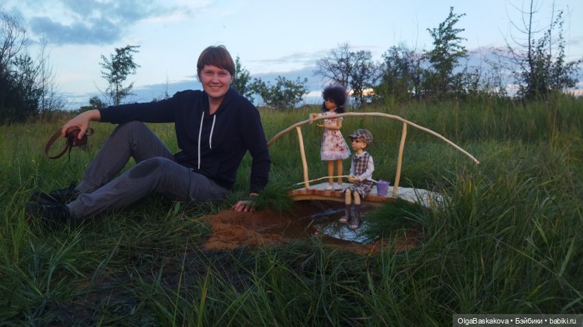 "Тоби приехал" или "Куклы на рыбалке. Как оно было"