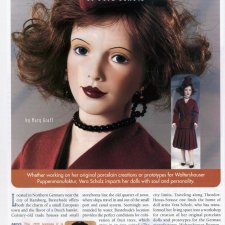 Размышления о Вере Шольц. Статья на английскоя языке в журнале DOLL READER (май 1999). Автор Мэри Графф