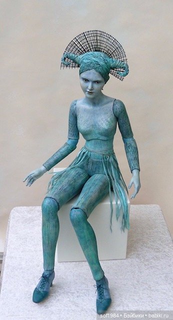 Вера Шольц на выставке «Международная кукольная весна 2017 в Мюнстере»/ Doll Spring (Puppen Fruhling) 2017, Munster