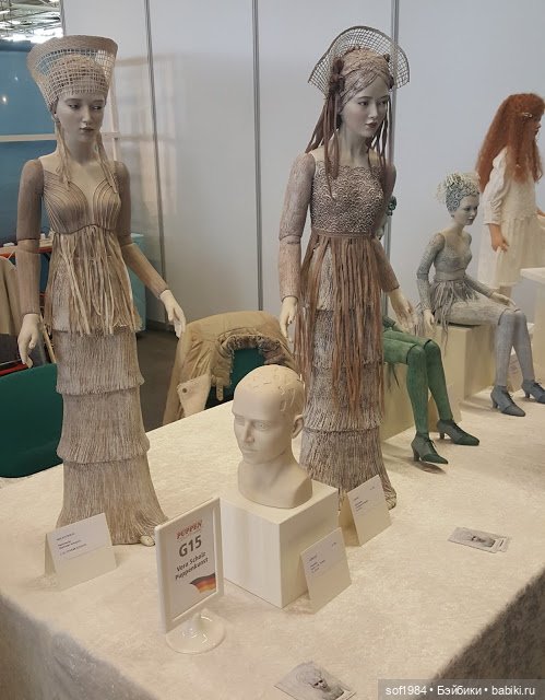 Вера Шольц на выставке «Международная кукольная весна 2017 в Мюнстере»/ Doll Spring (Puppen Fruhling) 2017, Munster (фото 2)