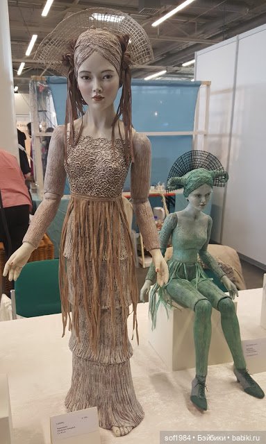 Вера Шольц на выставке «Международная кукольная весна 2017 в Мюнстере»/ Doll Spring (Puppen Fruhling) 2017, Munster