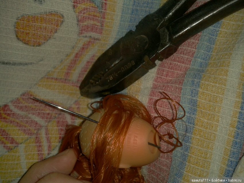 Мой первый опыт спасения — Реставрация и преображение кукол: ремонт (фото 3)