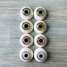 Разные цвета глаз 16 мм полусферы