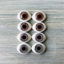 Цвета новых глаз «рыбки» для кукол 16 мм