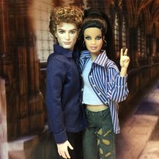 Кукольная пара Джаспер и Афродита