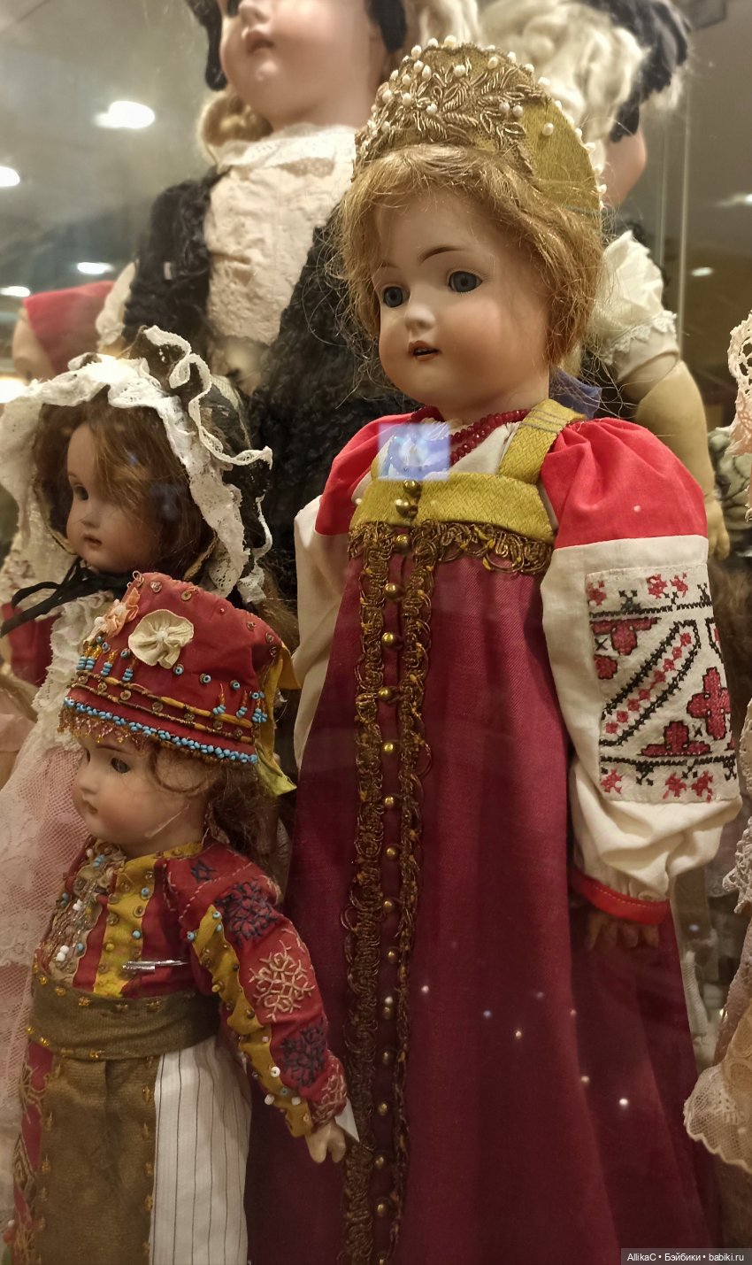 Масленица у кукол в 1913 году